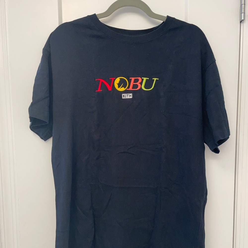 KITH X NOBU -100% Authentic Multi Logo T-shirt